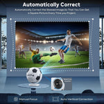 Maizic Smarthome Lumora Goat Smart Projector for Home, Native 1080P Full HD, 4K Video Decoding, Android 14, Wi-Fi 6, Bluetooth 5.4, Auto Keystone, 180° Rotatable, 15000 Lumens