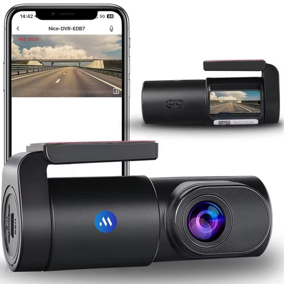 Maizic Smarthome WiFi Dashcam for Car | Full HD, Color Night Vision, G-Sensor, Parking Mode, Loop Recording, App Control | Android & iOS Compatible