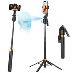 Maizic Smarthome Gimbal Camera G3 70-Inch AI Auto Face Tracking Tripod for Smartphone, 360° Rotation, Gesture Control, Gimbal Stabilizer & Selfie Stand for Live Streaming, Vlogging & Content Creation