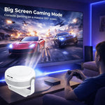 Maizic Smarthome Tej XL Native 4K Smart LED Projector | 10000 Lumens | Up to 300” Screen | Android 12 | WiFi 6 & BT 5 | Auto Keystone & Electronic Focus | Miracast | Built-in Netflix, Play Store