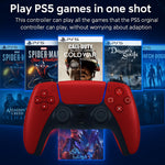 Maizic Smarthome Play-X-Red-5 Wireless Gamepad Dual/Asymmetric Motors, Plug & Play, 800mah Battery, 3.5mm Headset Jack, Game Controller Supports P3/P4, PS4 (Windows | Android)