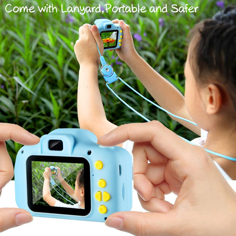 Maizic Smarthome Kids Digital Camera for Photos & Video | Mini Camera Toy with 2-Inch Screen & USB Rechargeable | 40 MP Camera Toy | Fun & Educational Gift for Boys & Girls Age 3-10 | (Camy Blue)