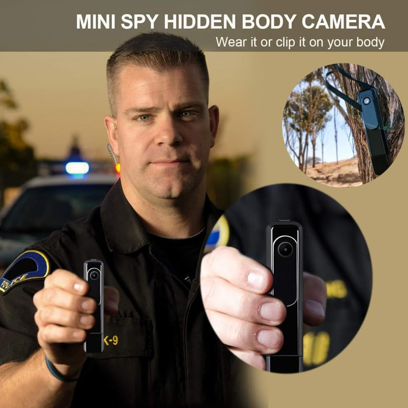 Maizic Smarthome ProofCam B5 1080P Full HD Pocket Body Camera with Audio Recording, Portable Mini Wearable Camera, No Wi-Fi Required, Indoor & Outdoor Surveillance, Supports up to 64GB Memory Card