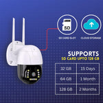 Maizic Gorilla 4G 5MP PTZ Outdoor CCTV – Full HD, Dual Light Night Vision, Auto Tracking, Two-Way Audio, IP66 Waterproof