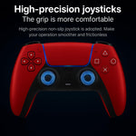 Maizic Smarthome Play-X-Red-5 Wireless Gamepad Dual/Asymmetric Motors, Plug & Play, 800mah Battery, 3.5mm Headset Jack, Game Controller Supports P3/P4, PS4 (Windows | Android)