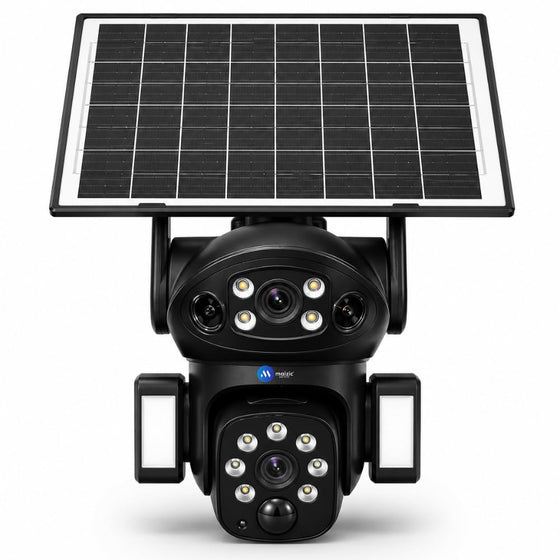 Maizic Smarthome Tricam Black Beauty 4G SIM Solar Security Camera