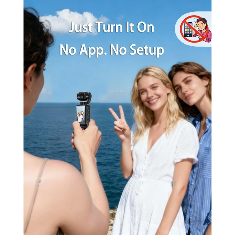 Maizic Smarthome Q7 2.5K UHD Vlogging Camera with 1.9