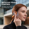 Maizic Smarthome Ask AI Translator Open Ear Headphones with 8MP Camera, 1080P Video, Real-Time Translation, Image Recognition, Voice Assistant, Touch Control, Noise Reduction & Hands-Free Calling