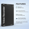 Maizic Smarthome Voice Note 6 64GB Digital Voice Recorder with AI Noise Reduction, Up to 750 Hours Recording, MP3 Playback, Portable Audio Recorder & Dictaphone for Meetings, Lectures, Interviews