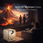 Maizic Smarthome Tej Ultra Pro 8K Smart LCD Projector | 15000 Lumens | Native 7680×4320 Resolution | Android 13 | Auto Keystone & Auto Focus | 130” Screen | Netflix, Prime Video, YouTube | WiFi6&BT5