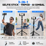 Maizic Smarthome AI Auto Face Tracking Selfie Stick Tripod, 71