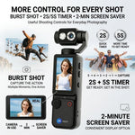 Maizic Smarthome Q8 4K Vlogging Camera for YouTube | 180° Rotating Lens, 2.0