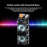 Boom-Beat Party Speaker with Hi-Res Audio and Powerful Bass for Theater Like Experience