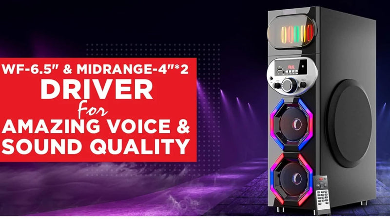 Bass Boss Speaker – Hi-Res Audio and Powerful Bass for Theater Like Experience