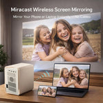 Maizic Smarthome Tej Ultra Pro 8K Smart LCD Projector | 15000 Lumens | Native 7680×4320 Resolution | Android 13 | Auto Keystone & Auto Focus | 130” Screen | Netflix, Prime Video, YouTube | WiFi6&BT5