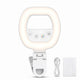 Maizic Smarthome W60 Professional Mini Clip-On LED Light for Phone, Laptop, Webcam & Camera, Rechargeable Selfie Ring Light, CRI95+, 2700K-6500K, 750mAh Battery for Photography, Makeup & Video Calls
