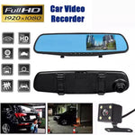 Maizic Smarthome WiFi Mirror Dashcam for Car | Full HD Front & Rear Recording, Color Night Vision, G-Sensor, Parking Mode, Loop Recording, App Control | Android & iOS Compatible