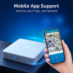 Maizic Smarthome 16 Channel Full HD Smart NVR/XVR Recorder | Two-Way Audio | Coax & IP Camera Support | Real-Time Monitoring | Mobile App Live View | HDMI & VGA Output | Smart Surveillance Hub for Home & Office