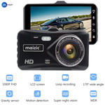 Maizic Smarthome Supercar 1440p Car Dash Cam - 4″ HD Display, Wifi, Night Vision, 170° Wide-Angle View