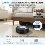 Maizic Smarthome SweepX 1 Robot Vacuum Cleaner for Home, 2-in-1 Automatic Sweeping, Vacuuming & Powerful Suction, Water Spray Function, Compact Floor Cleaning Robot for Tiles & Marble