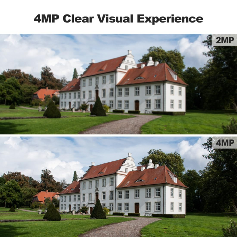 Ultracam 4MP 2K WiFi Solar Security Camera with Nvr Compatible, IP66 Waterproof