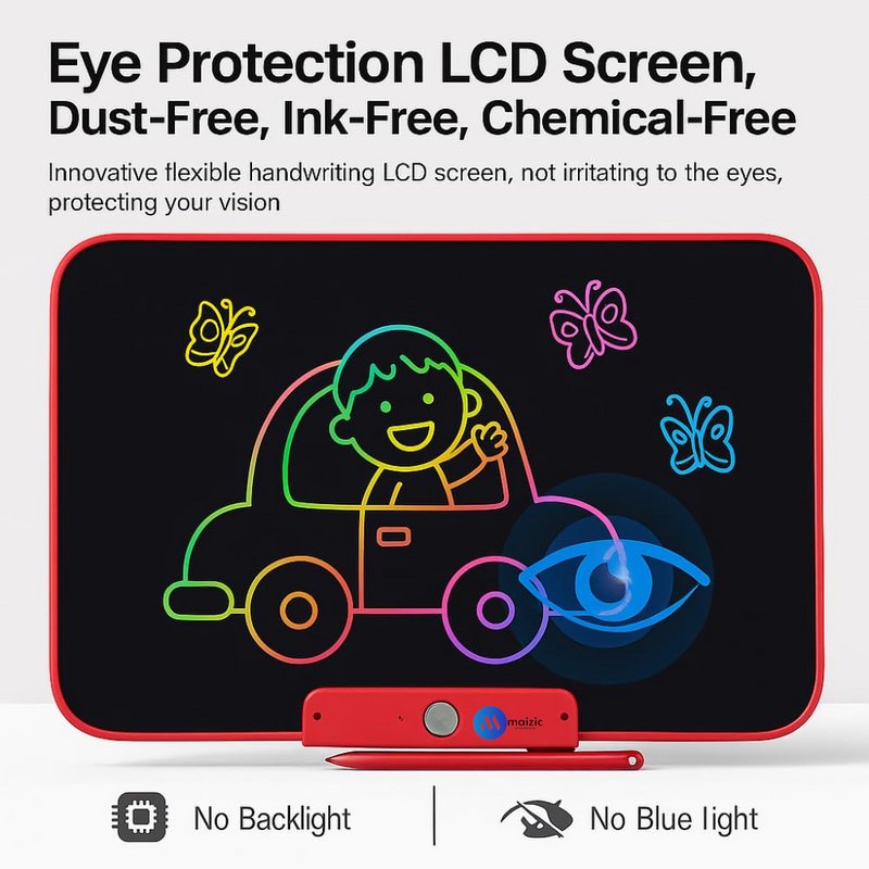21-inch LCD writing tablet with stylus – perfect for kids and adults. Eco-friendly, eye-safe, and portable digital board for drawing, handwriting & note-taking.
