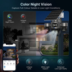 Maizic Smarthome Ultragenie 4G Solar Triple Lens CCTV Camera | 5MP×3 (15MP) AI Triple PTZ | Triple Screen View | 360° Outdoor Security Camera | Color Night Vision | Human Detection | 2-Way Audio | IP66 Waterproof