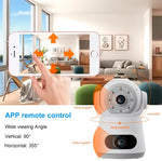 Astro Series by Maizic – Dual Lens 360° WiFi Cameras (Pack of 2) | Live View, AI Protection & Color Night Vision