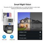 SuperCams 2K Dual Lens/Dual Screen WiFi IP Outdoor Camera