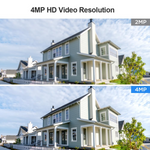 4MP QHD 2560 * 1440p WiFi PTZ Outdoor Home Security CCTV Camera