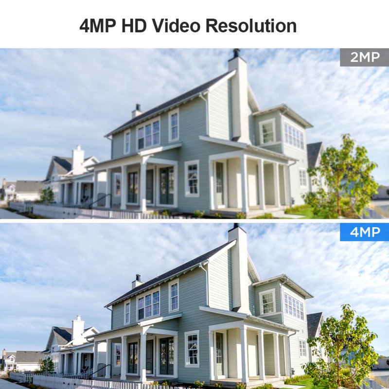 4MP QHD 2560 * 1440p WiFi PTZ Outdoor Home Security CCTV Camera