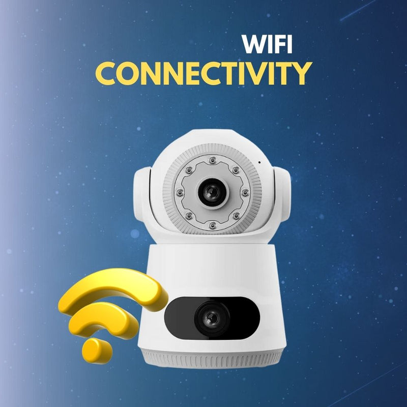 Astro WiFi CCTV Camera Dual Lens & Dual Screen View [4MP+4MP] Full HD & 360° Home Security