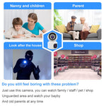 Supercams 4G 2 in1 2K Indoor Home Security Camera