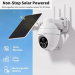 Maizic Smarthome OvaCam 4G SIM Solar-Powered Outdoor CCTV Camera | Pan & Tilt Zoom, Color Night Vision, Motion Detection, 2-Way Talk, Weatherproof, Supports SD Card up to 256GB