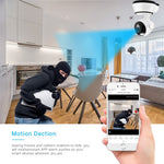 Maizic Smarthome 3 Mega Pixels White Rudraksha Smart Wi-Fi 1080P IP Night Vision, Two Way Communication, PTZ Indoor Camera
