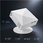 Maizic Smarthome Lumora Air Smart Projector for Home, Android 13, 4K Video Decoding, 12000 Lumens, Auto Keystone, 180° Rotatable Projection, WiFi 6, Bluetooth 5.4 & Miracast