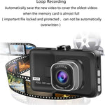 3MP FHD Mini Car DVR Dash Camera