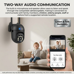 1. Maizic Smarthome Mini Fox Black 5MP Full HD 360° Smart Wi-Fi Indoor Security Camera with AI Person Detection, Motion Alerts, Two-Way Talk and Colour Night Vision