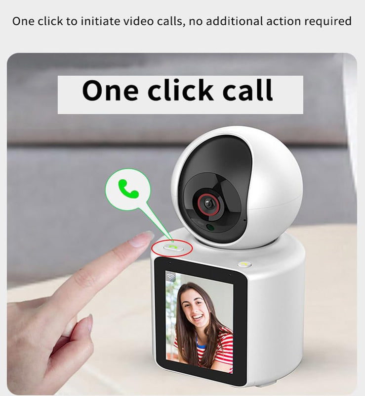 Maizic Smarthome Supercam Ultra Easy Single Click Video Calling 5MP Wi-Fi Indoor Camera