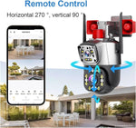 Supercam Siren Camera with 4K 2in1 5MP Dual Lens Wireless Wi-Fi Outdoor Camera