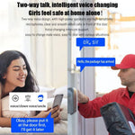Maizic Smarthome 3MP Wi-Fi Smart Video Doorbell | Full HD Clarity, Night Vision, Motion Alerts, 2-Way Talk, Easy App Control & Installation