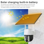 Maizic Smarthome OX 4G SIM Solar PTZ Security Camera | 2MP 1080P HD Outdoor CCTV with Night Vision, PIR Motion Detection, Human Tracking, Two-Way Audio & IP66 Waterproof Protection