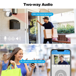 Srihome SH051 4MP QHD 2560 * 1440p 5X Optical Zoom WiFi IP Camera WiFi Indoor Home Security CCTV Camera