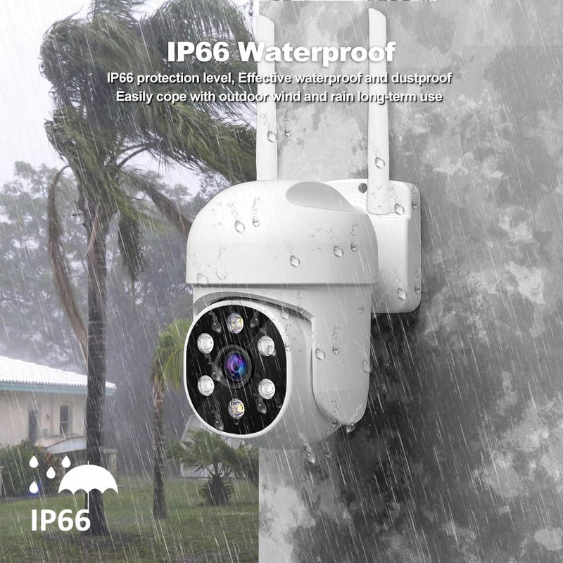 Maizic Ultracam Fox 5MP Full HD Wi-Fi CCTV Camera | AI Human & Motion Detection | 2-Way Audio | Night Vision | Waterproof IP66 | 2.4GHz WiFi & Hotspot | Home Security Surveillance