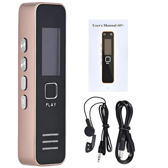 Maizic Smarthome Voice Note 2 32GB Digital Voice Recorder, Portable Audio Recorder & MP3 Player with Built-in Microphone, Dictaphone Recording Device for Lectures, Meetings, Interviews & Notes