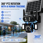 Maizic Smarthome Tricam Black Beauty 4G SIM Solar Security Camera