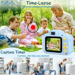Maizic Smarthome Kids Digital Camera for Photos & Video | Mini Camera Toy with 2-Inch Screen & USB Rechargeable | 40 MP Camera Toy | Fun & Educational Gift for Boys & Girls Age 3-10 | (Camy Blue)