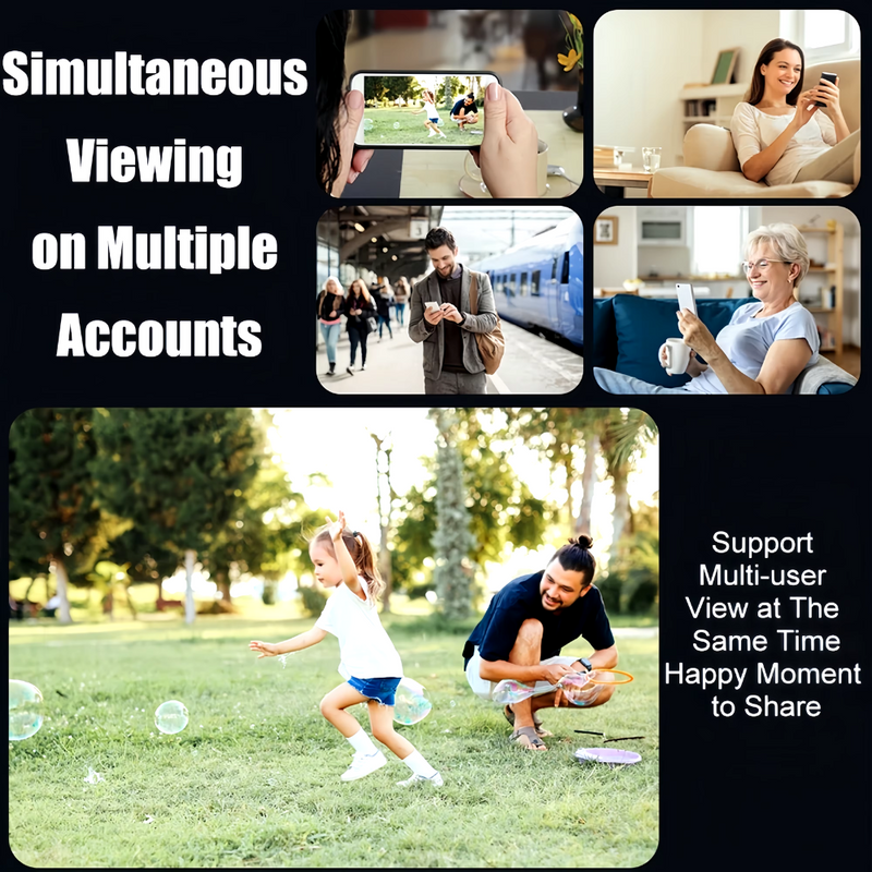 5+5MP Full HD 10X Optical Zoom Smart Wi-Fi CCTV Home Security Camera