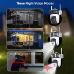 Wifi Camera (3MP+3MP+3MP) HD Real Triple Lens/Triple Screen View CCTV Camera for home Outdoor