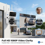 Maizic Smarthome Lynox 4G SIM Outdoor PTZ CCTV Camera | Full HD 1080P Security Camera | 360° Pan & Tilt Rotation | AI Motion Detection & Auto Tracking | Color Night Vision | Two-Way Audio | IP66 Waterproof | microSD Card Support
